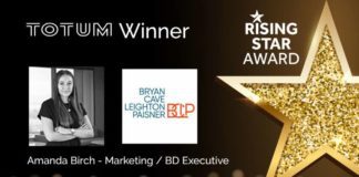 Totum Rising Star Award – and the winner is….