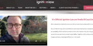 Ignition achieves B Corp accreditation