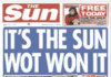It’s The Sun Wot Won It