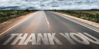‘Thank you’ goes a long way